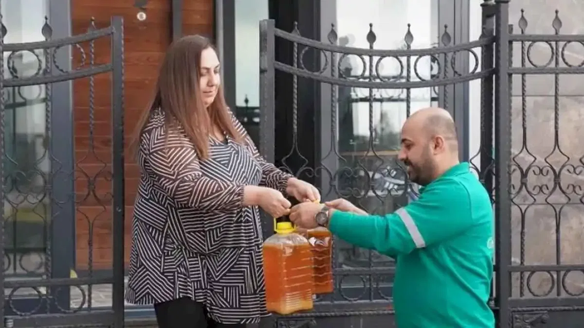 DBB'nin çalışmasıyla 4.5 ton bitkisel atık yağ toplandı