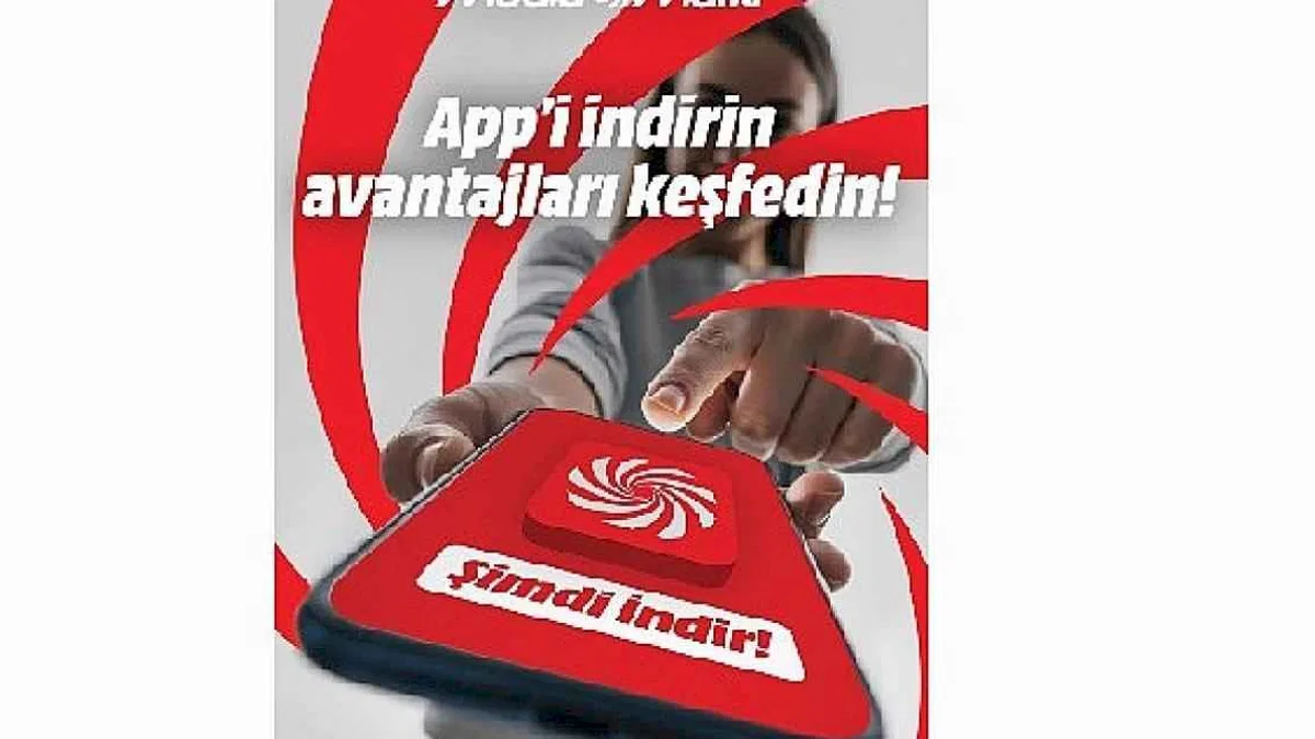 MediaMarkt'ın app'e özel avantajlı kampanyası devam ediyor