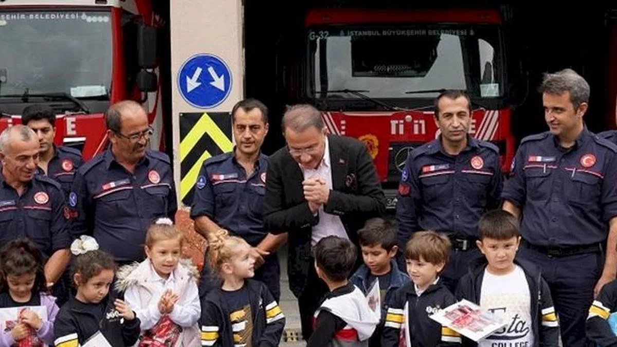 Beylikdüzü Belediyesi'nden itfaiyecilere kutlama