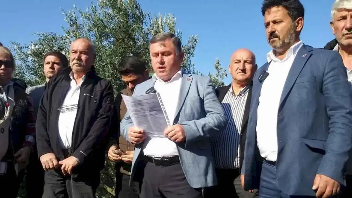 Bursa'da Mudanyalı muhtarlardan Marmarabirlik’e ‘avans’ tepkisi