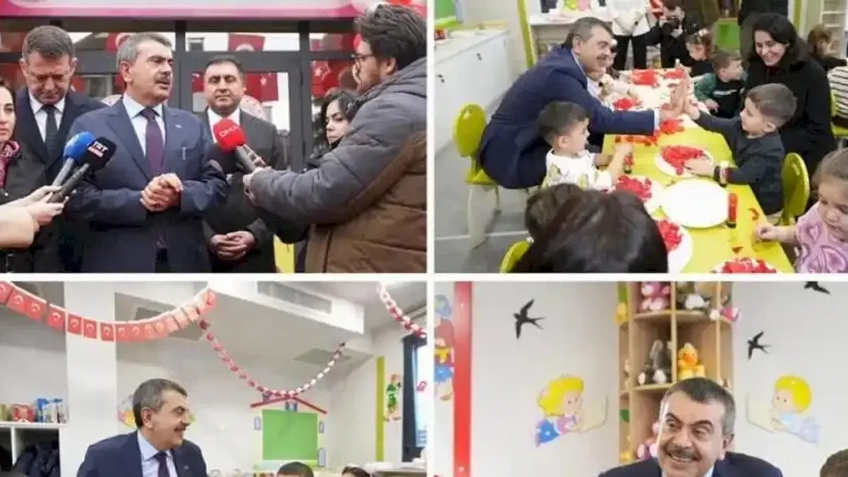 Bakan Tekin'den Beykoz'da okul ziyaretleri