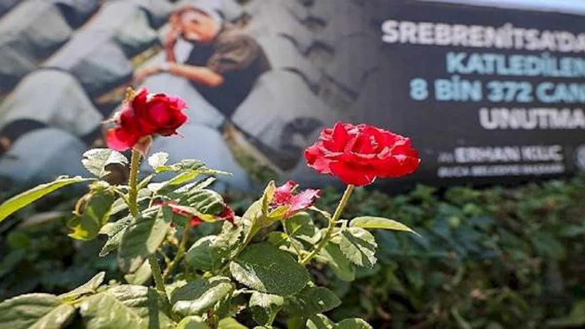 Srebrenitsa Soykırımı Buca'da unutulmadı
