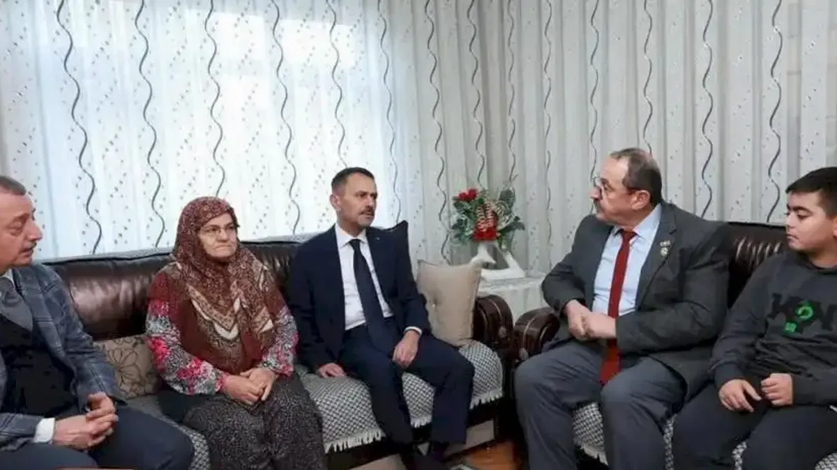 Kocaeli'de ilk ziyaret şehit ailelerine yapıldı