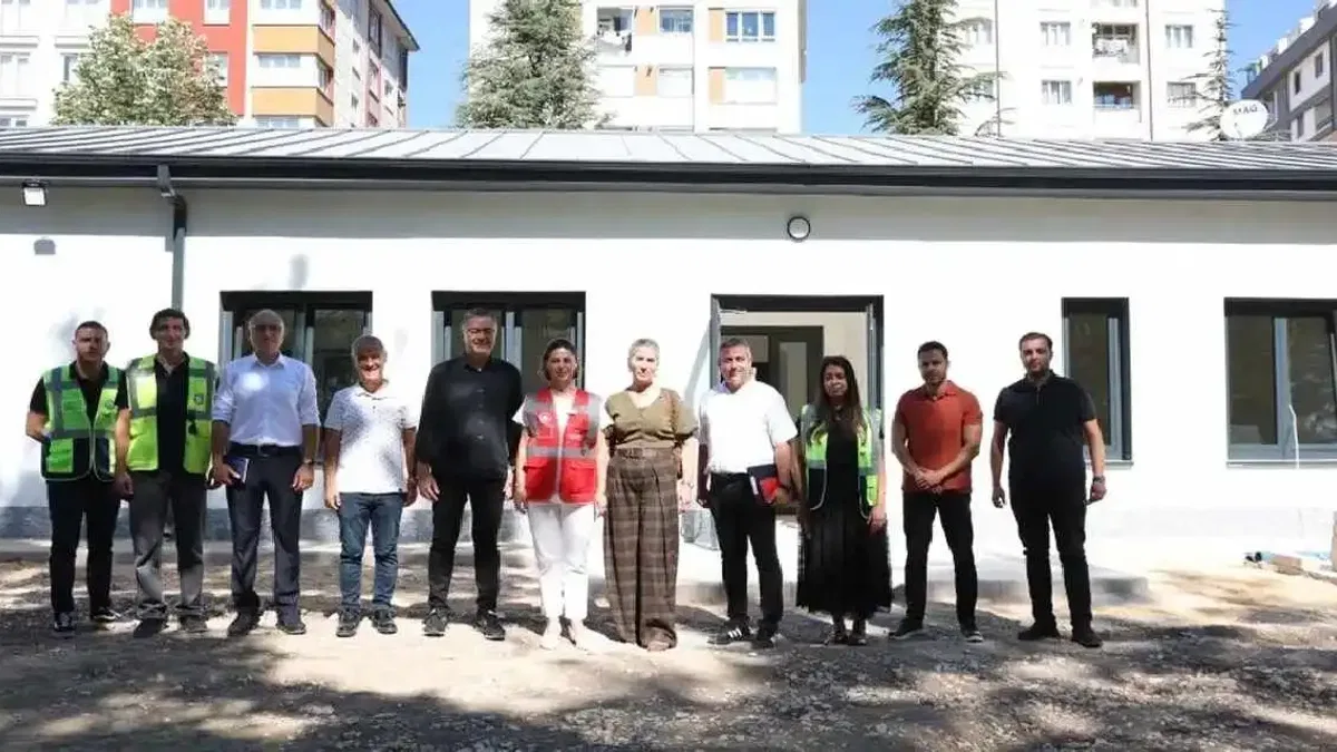 Eskişehir’de şehit yakınları ve gazilere özel sosyal tesiste sona gelindi