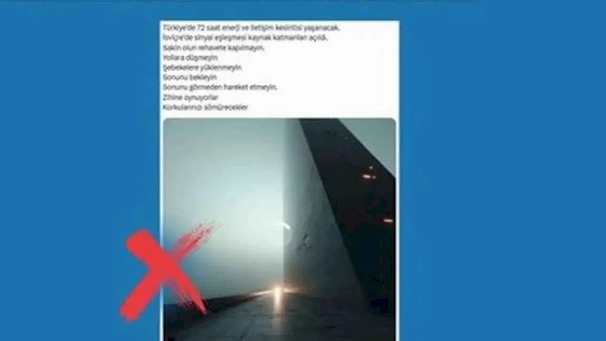 DMM'den, 'Enerji ve iletişim kesintisi yaşanacak' iddiasını yanıt!