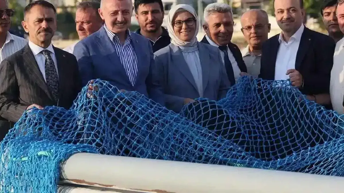 Kocaeli’de ilk ağ denize atıldı