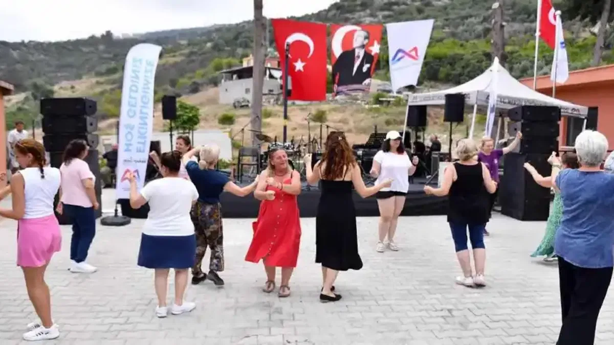 Mersin'de köy şenliği coşkusu