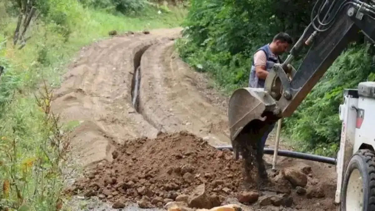 Ordu'da 435 hane temiz suya kavuştu