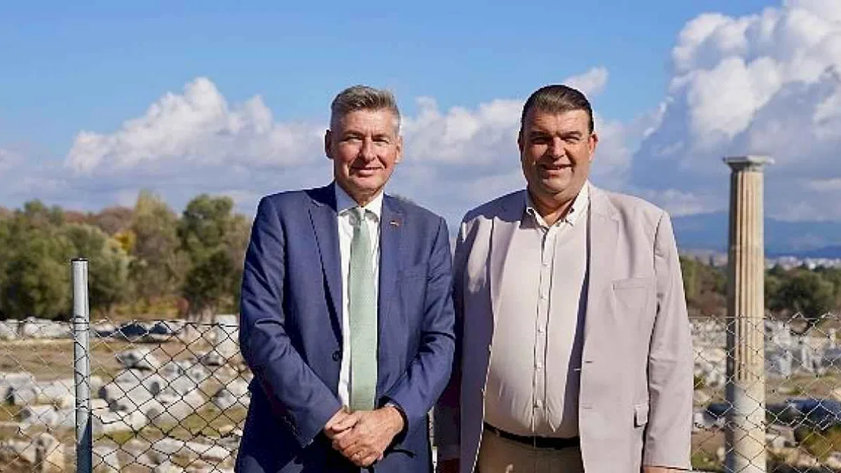 Almanya İzmir Başkonsolosu'ndan Başkan Yetişkin'e ziyaret