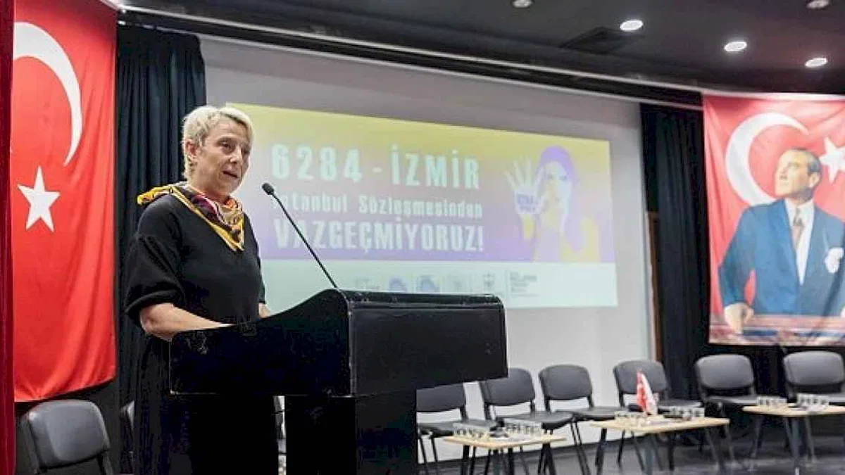 Konak'ta "6284-İzmir" buluşması: Cins kırıma varan bir tabloyla karşı karşıyayız