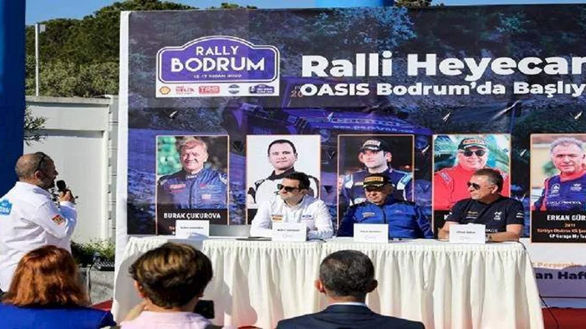 Oasis'de ralli heyecanı