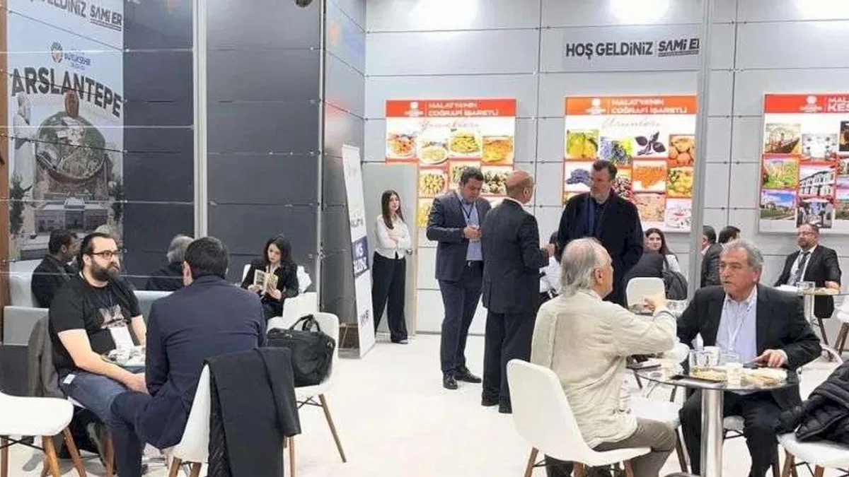 Malatya Büyükşehir standına yoğun ilgi