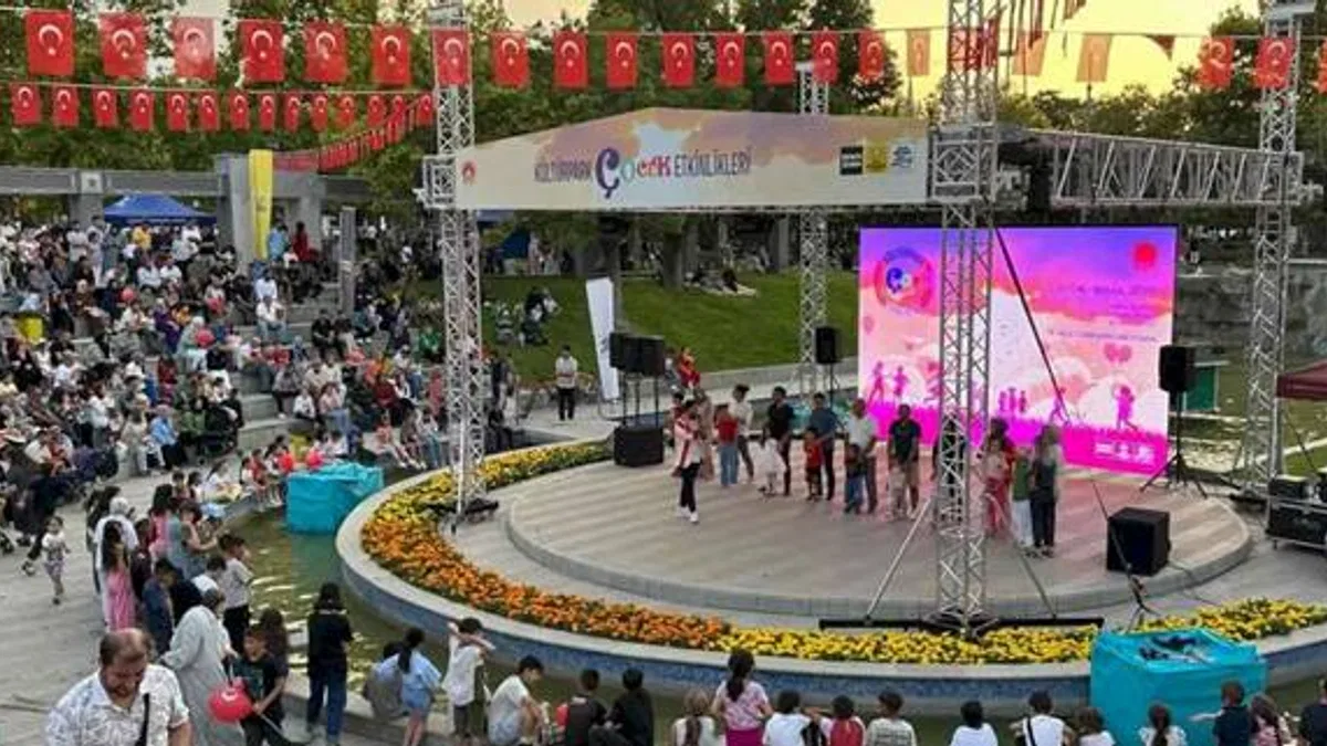 Konya'da 'Kültürpark Çocuk Etkinlikleri' yaza renk katıyor