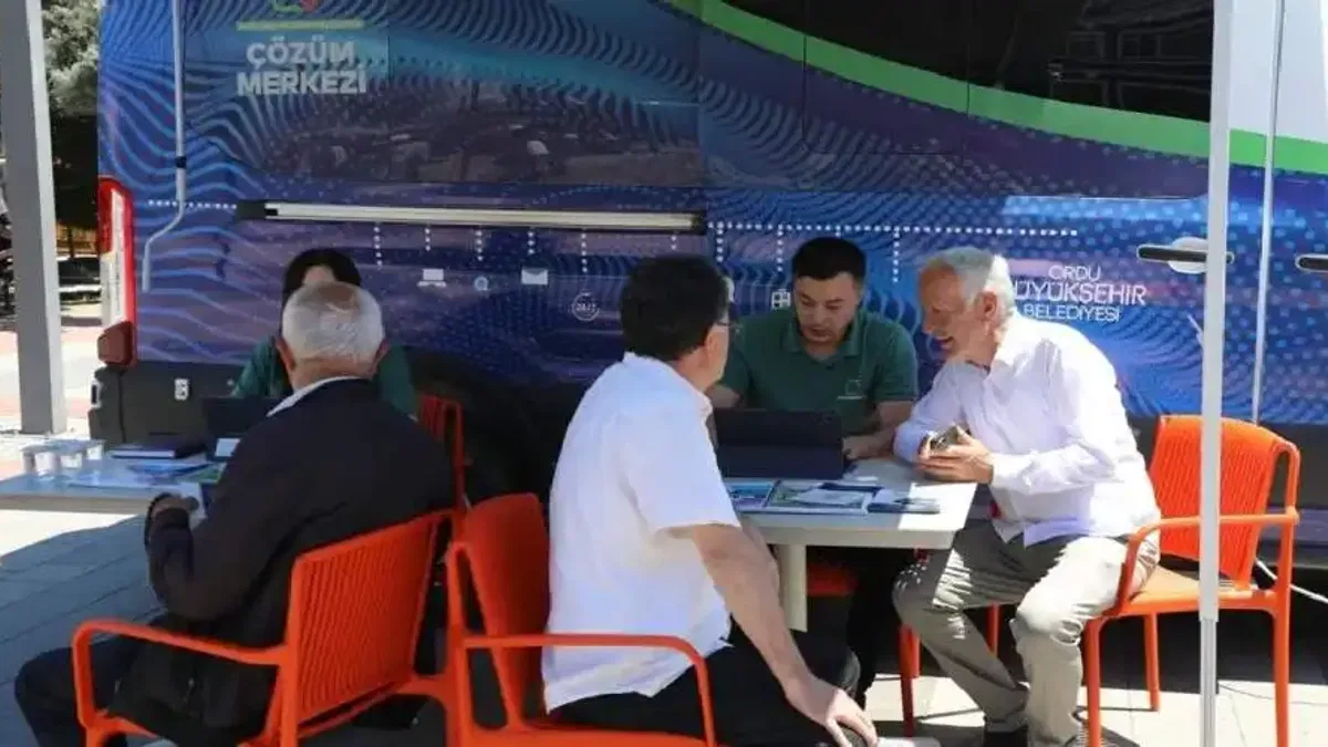 Ordu Çözüm Merkezi Perşembe’de vatandaşlarla buluştu