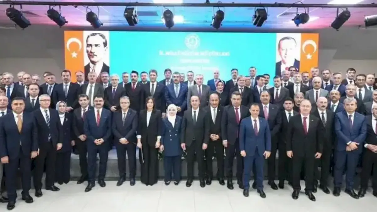 81 ilin Milli Eğitim Müdürleri Antalya'da buluştu