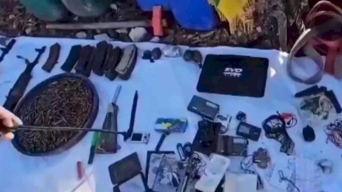 Hainlere ait çok sayıda mühimmat ele geçirildi!