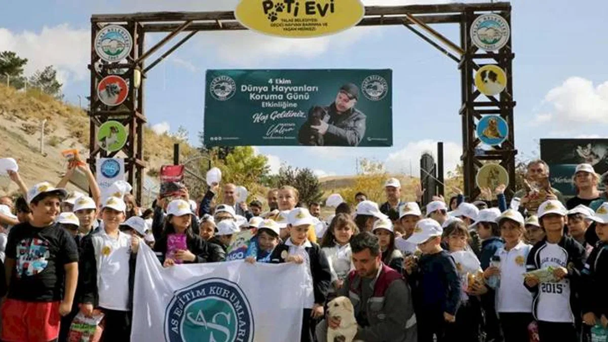 Kayseri Talas'tan can dostlara büyük merkez