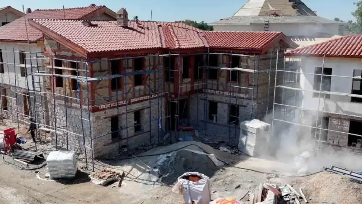 Konya’da tarihi doku yeniden hayat buluyor