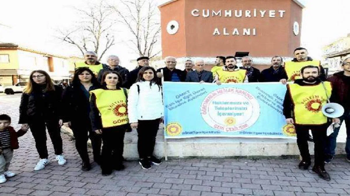 Bursa Yenişehir Eğitim Sen'den yarıyılı değerlendirdi