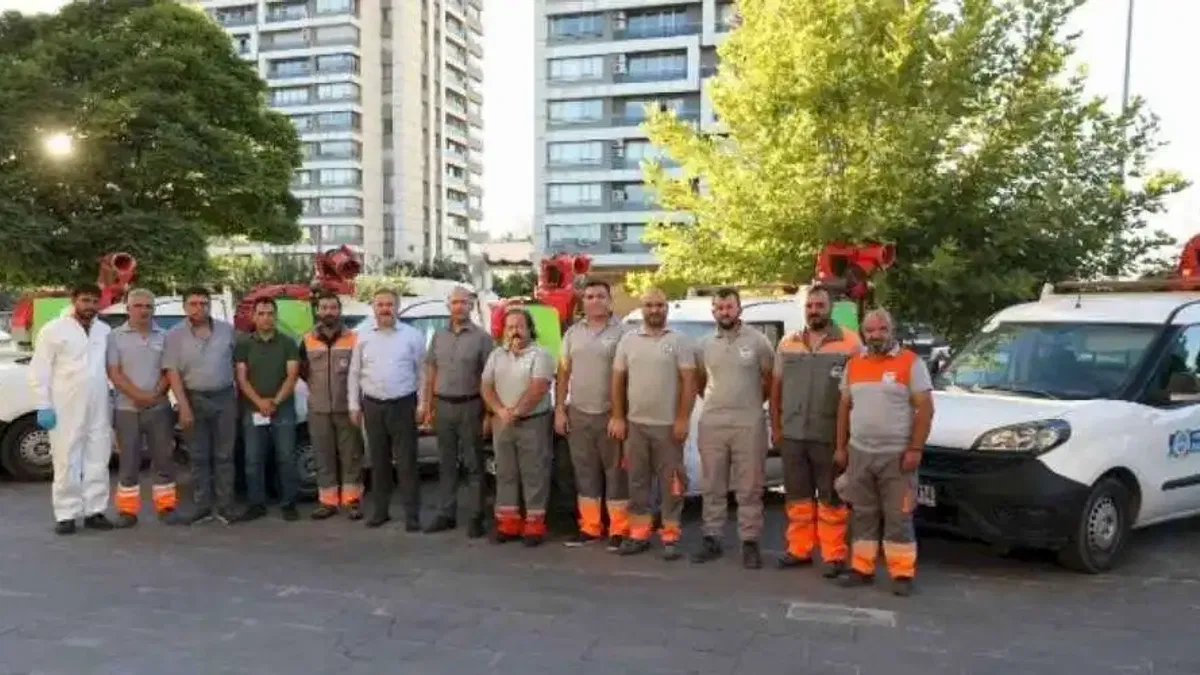 Melikgazi Belediyesi ilçenin her mahallesinde kapsamlı ilaçlama çalışması yapıyor