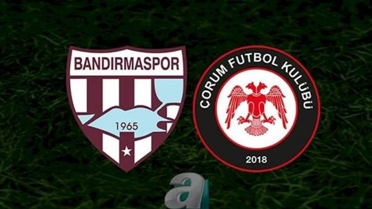 Bandırmaspor - Çorumspor FK maçı ne zaman? Saat kaçta? Hangi kanalda? | TFF 1. Lig