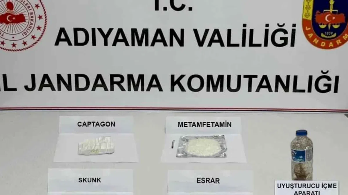 Adıyaman'da uyuşturucuya 12 gözaltı!