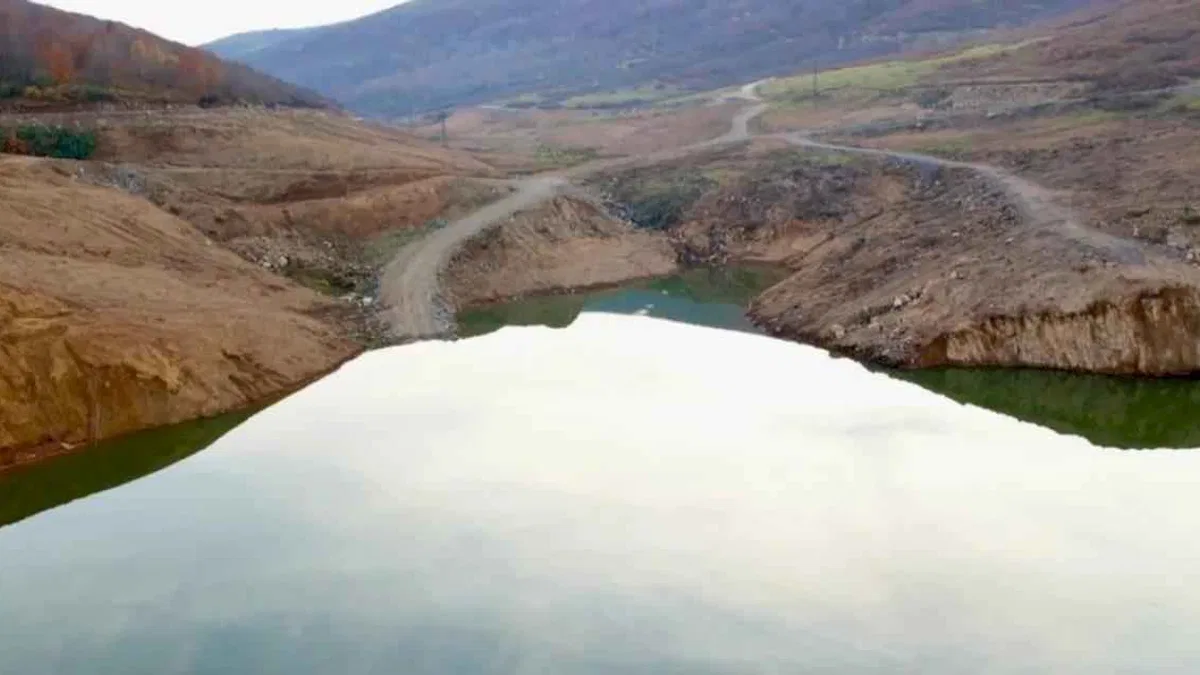 Ordu Korgan Barajı'nda su tutumuna başlandı