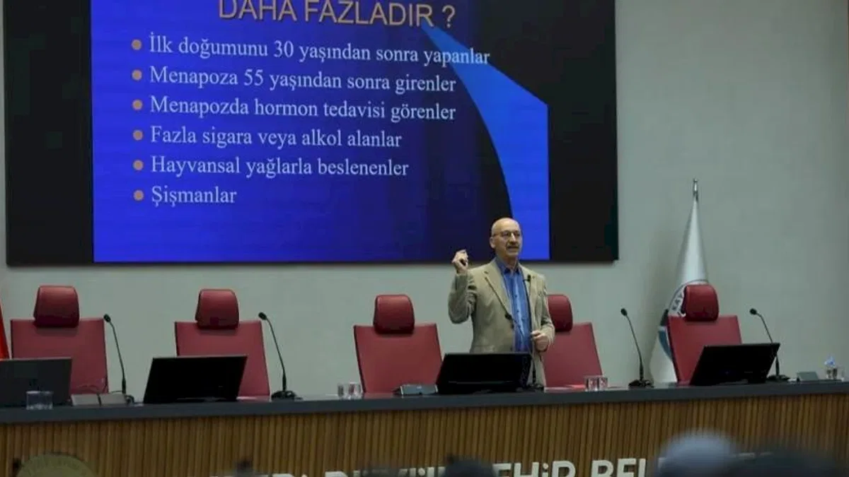 Kayseri Büyükşehir'den 'meme kanseri' farkındalık eğitimi