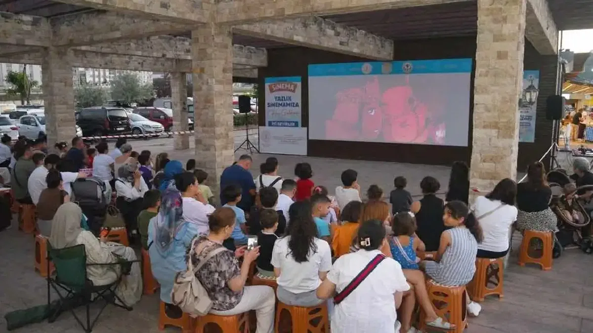 Giresun’da yaz akşamları sinema keyfi
