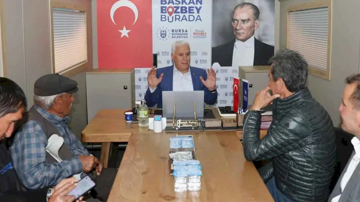 Başkan Bozbey: Dağ yöresi turizmle ve doğayı kirletmeyen işletmelerle kalkınacak