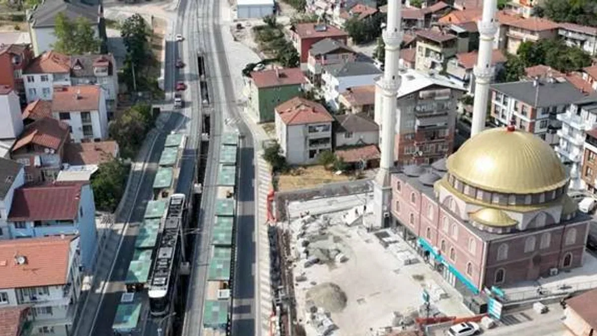 Kocaeli'de cami çevrelerine estetik dokunuş
