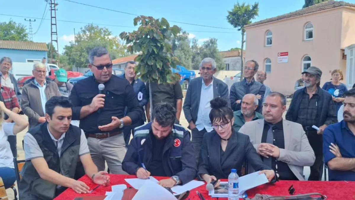 Enez'de bentonit ocağı kapasite artışına tepki