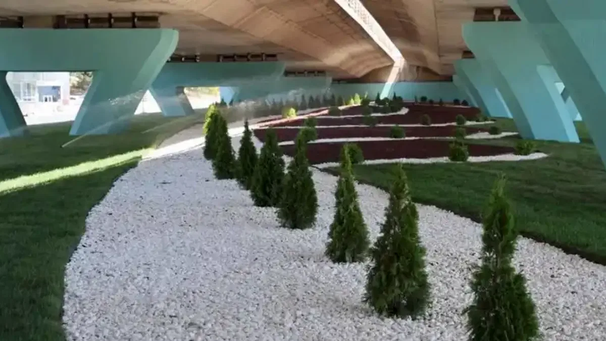 Gebze Topçular Köprülü Kavşağı’nda çevre düzenlemesi