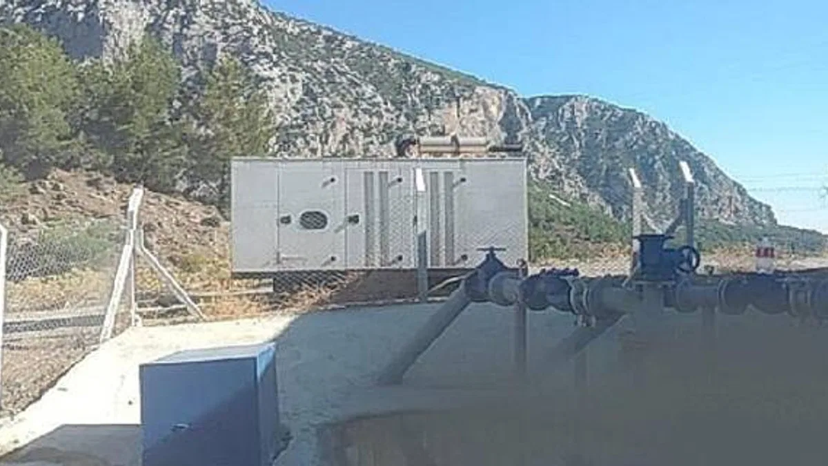 Datça'da Elektrik Kesildi, Büyükşehir İçme Suyu İçin Jeneratör Gönderdi