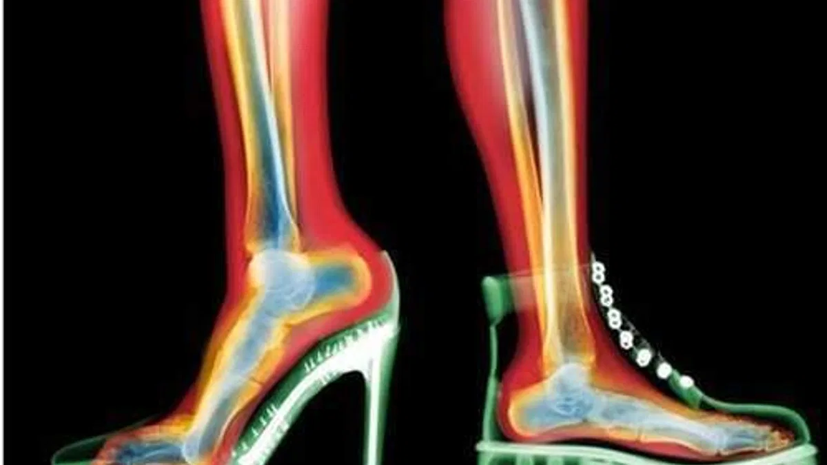 Topuklu ayakkabı bakın ne yapıyor!
