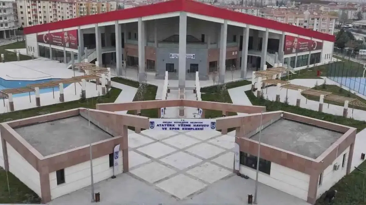 Başkentte atıl spor tesisinde sona doğru
