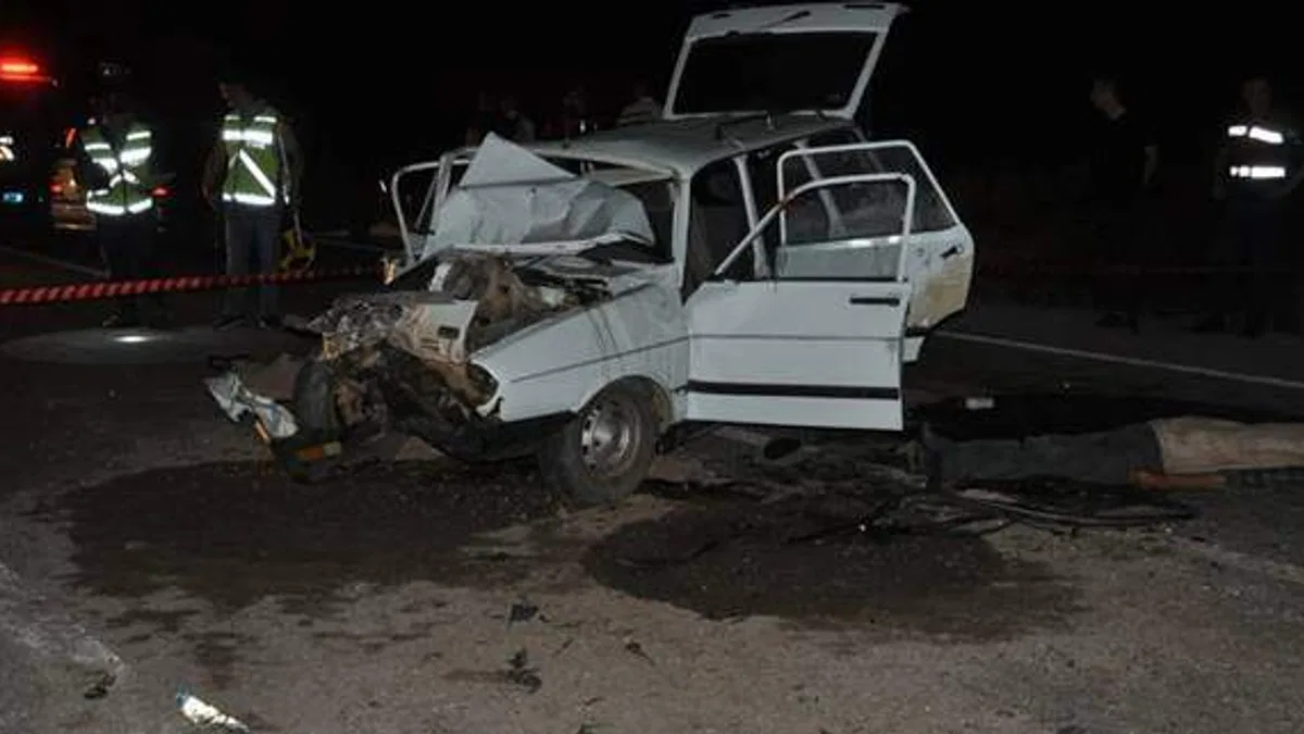 Nevşehir'de otomobil traktöre çarptı, 1 kişi öldü, 1 kişi yaralandı