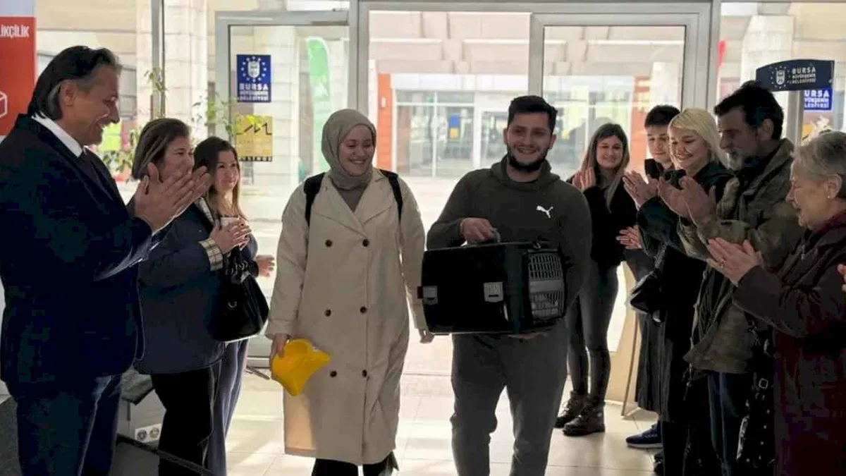 Bursa'da sevimli can dostlar yeni yuvalarına kavuştu