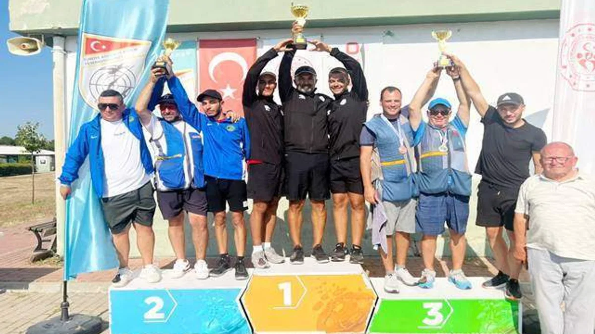Karatay Belediyespor atıcılık takımı Türkiye şampiyonu