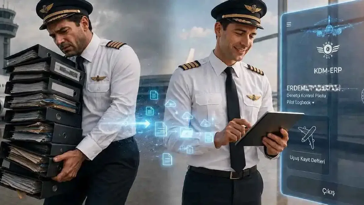 Pilotların uçuş kayıtlarında dijital dönem başlıyor