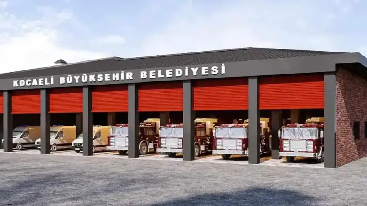 Gebze İtfaiyesi'nin yeni hizmet binası bölgeye güç katacak