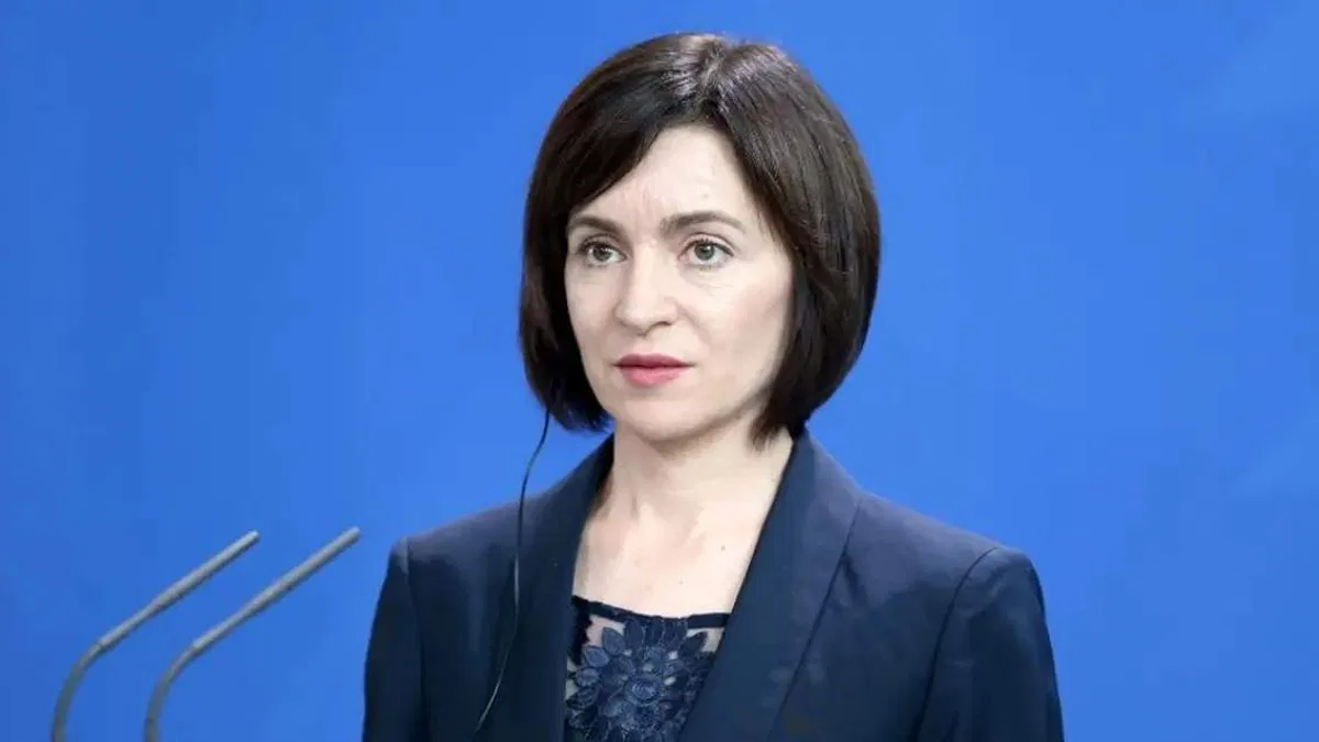 Moldova Cumhurbaşkanı Sandu, Rusya'nın 'kışkırtmalarına' teslim olamayacaklarını söyledi