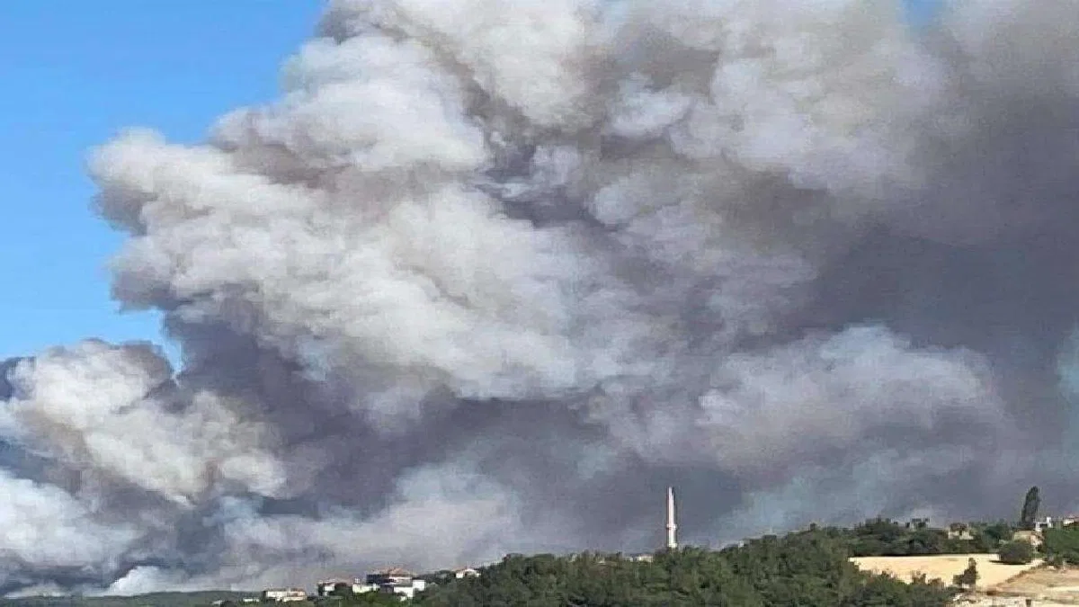 Çanakkale'de alevler yayılıyor