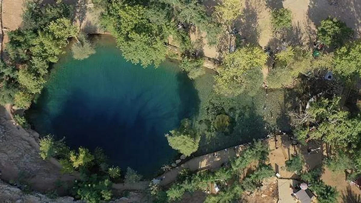 Gizemli göl turizme katkı sağlıyor