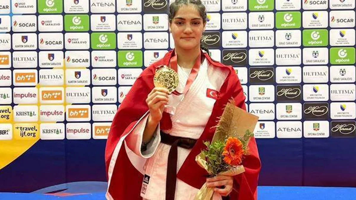 Ümitler Dünya Judo Şampiyonası'nda altın madalya kazandı