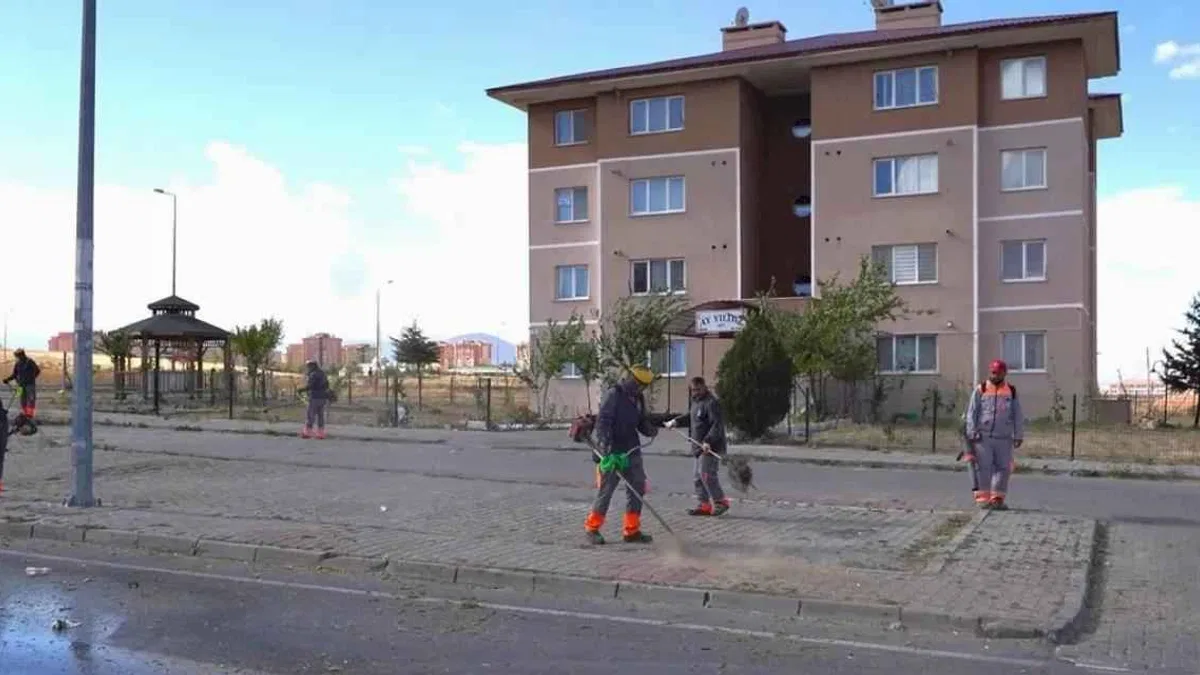 Kayseri Melikgazi'de genel sonbahat temizliği