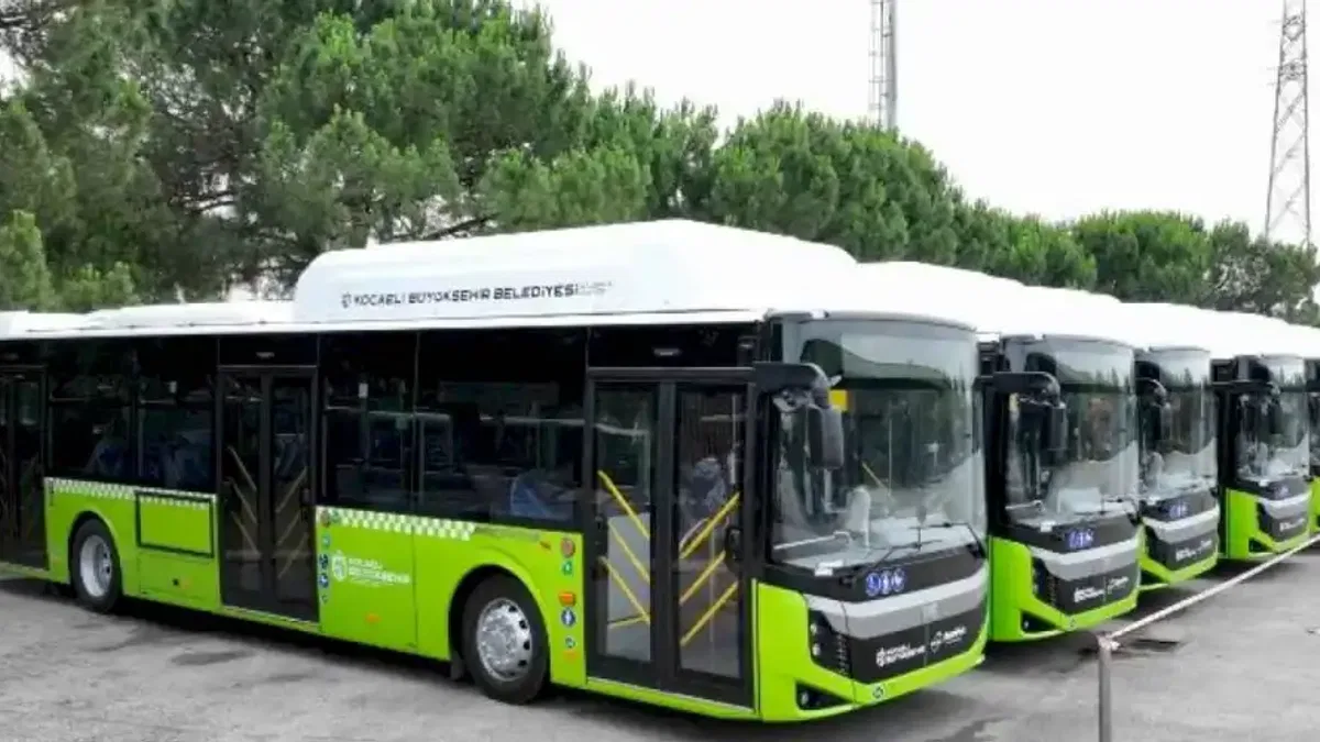 Kocaeli'ye 20 yeni otobüs