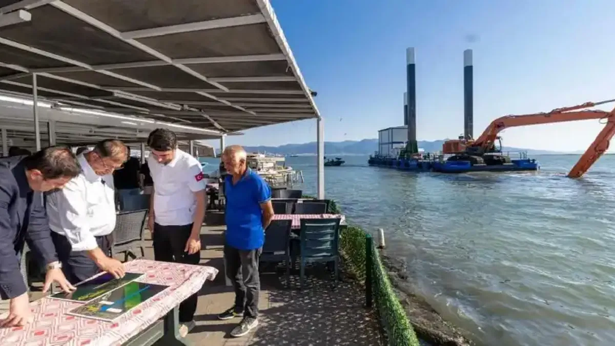 İzmir Körfezi’nde dip tarama çalışmalarıyla deniz yaşamı canlanıyor
