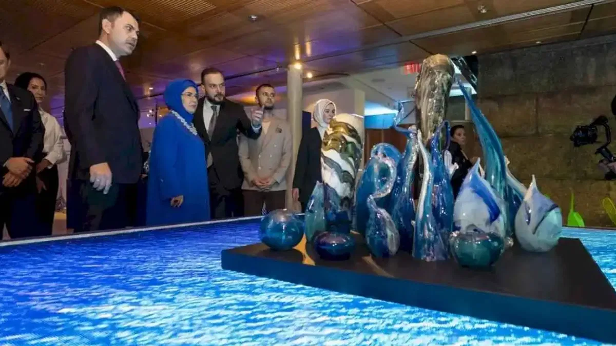 New York'taki 'Sıfır Atık Mavi-Damla Damla' sergisinde Konya'daki proje rol-model oldu