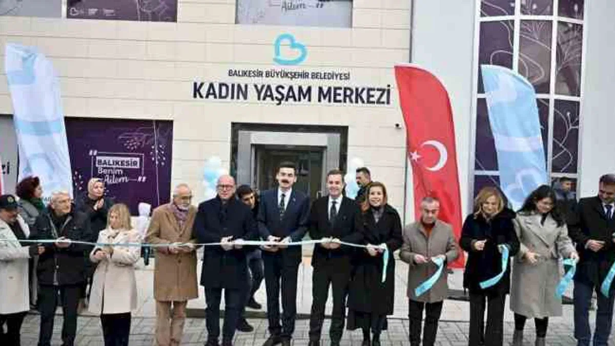 Balıkesir'de Manyas Kadın Yaşam Merkezi hizmete açıldı